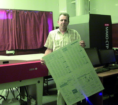 CTP ECRM Mako 400 в типографии «ИПФ «Воронеж»