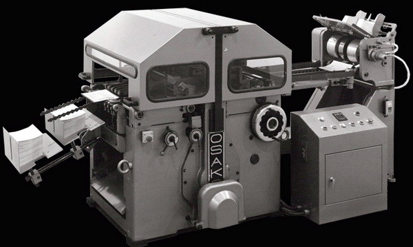 Трёхножевая резальная Osako OTF с самонакладом тетрадей