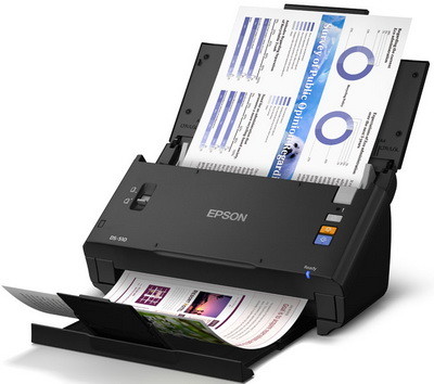 Потоковый сканер для бизнеса Epson WorkForce DS-510