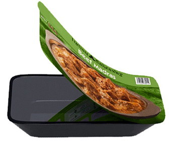 Оригинальная плёнка для крышек на продуктовой упаковке