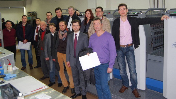 Российские типографии посетили Ryobi LED-UV Geneva Tour 2013