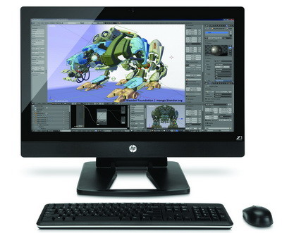 Второе поколение моноблочных станций HP с 27-дюймовым дисплеем