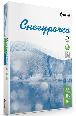 Офисной бумаге «Снегурочка» исполняется 15 лет 