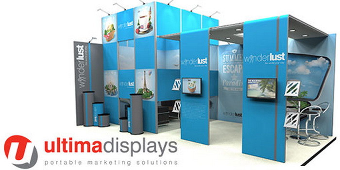 Экспозиция Ultima Displays на выставке FESPA