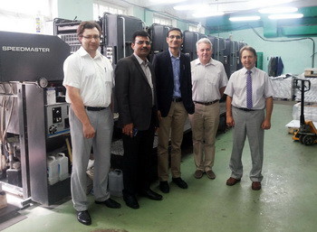 Визит представителей компании TechNova в Москву