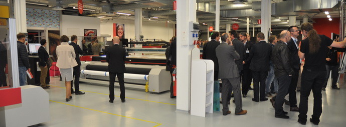Презентация демо-центра Agfa Graphics в Бельгии