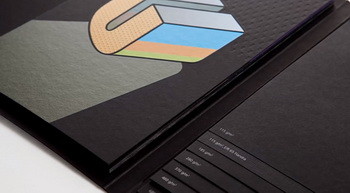 Чёрная дизайнерская бумага Sirio Ultra Black