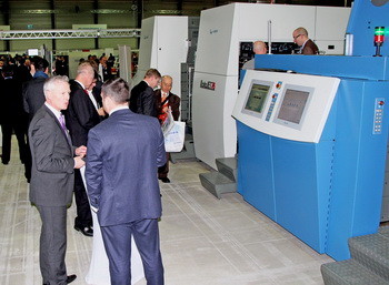 ЦПМ KBA RotaJET L на выставке Hunkeler Innovationdays