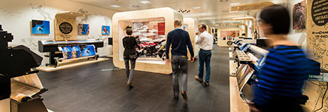 Roland DG открывает расширенный офис и дизайнерский центр