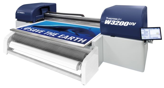 Screen привезёт на FESPA 2015 высокоскоростной планшетный Truepress Jet W3200UV