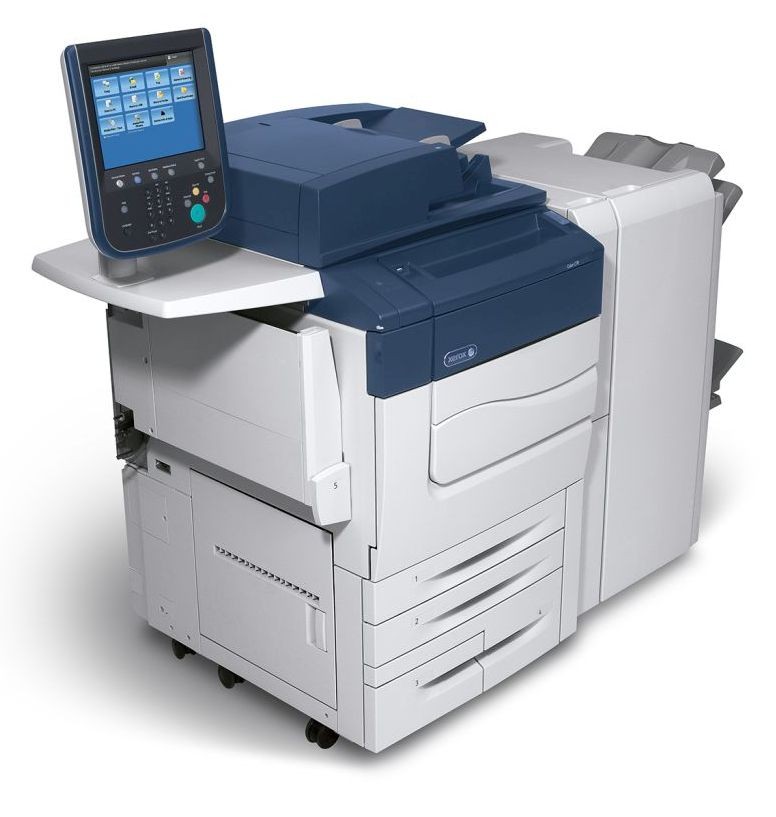 Сибиряки впервые увидели в работе ЦПМ Xerox Color C60 