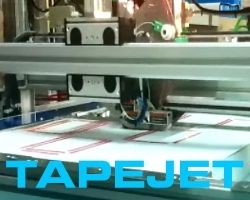 Дебют машины для нанесения скотча Bickers-JMP TAPEJET состоится на FESPA 2015