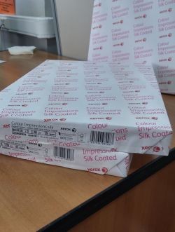 Xerox улучшила упаковку бумаги Colour Impressions