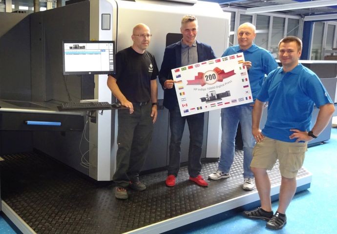 В типографии Traffic Print Online Solutions установлена 200-я ЦПМ HP Indigo 10000