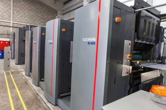 Goss оснащает свои 16-полосные рулонные машины системой Omnicolor II и предлагает модернизацию