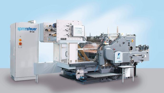 На Московской печатной фабрике «Гознак» установлен пресс для горячего тиснения фольгой SPM Steuer RF82