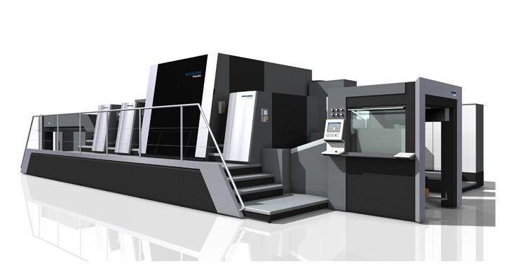 Fujifilm и Heidelberg впервые показали совместно разработанную машину формата B1 для промышленной цифровой печати 