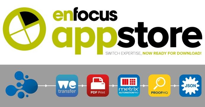 ПО для Enfocus Switch доступно в Enfocus Appstore