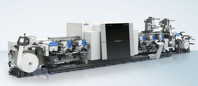 Gallus объявила о продаже двух цифровых этикеточных машин Gallus Labelfire 340