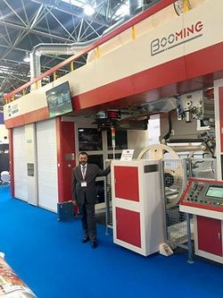 Впервые показанная на drupa 2016 широкорулонная флексомашина Xi’an Aerospace уедет в российскую типографию