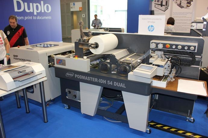 «Экзотика» от GMP на drupa 2016: умный резчик, узкорулонные односторонние и двусторонние ламинаторы в линию