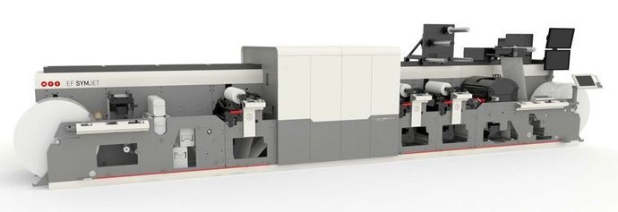 Domino вместе с MPS выпустила этикеточную машину с секциями флексографской и цифровой печати