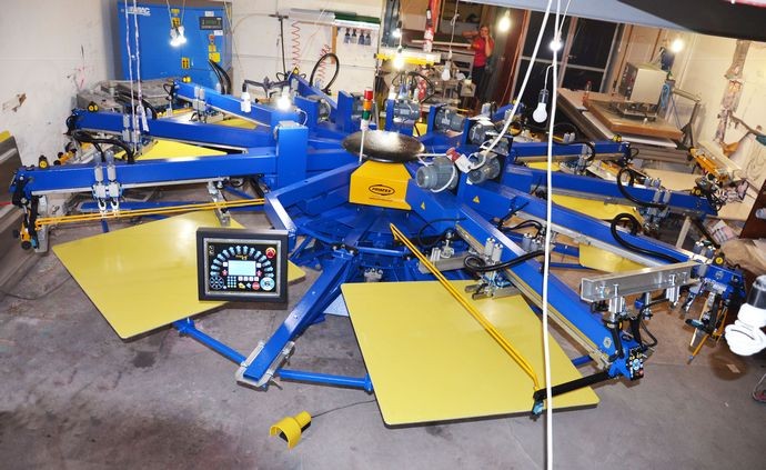 Три автоматические трафаретные машины Printex установлены в Иваново и Ивановской области