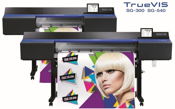 Принтеры/каттеры Roland DG TrueVIS SG на 60% быстрее своих предшественников 