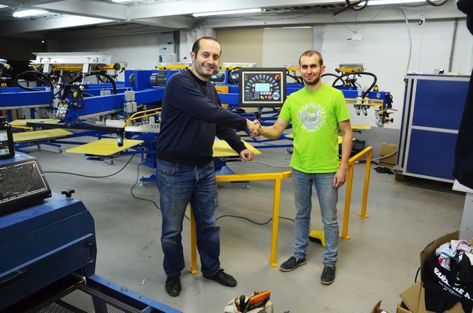 В московской типографии «Ф-Деколь» установлено печатное оборудование Printex