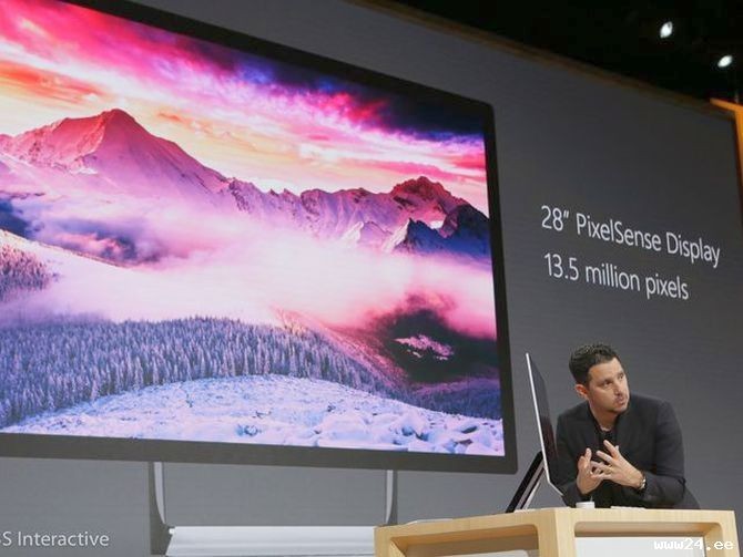 Microsoft официально представила моноблок Surface Studio с сенсорным экраном