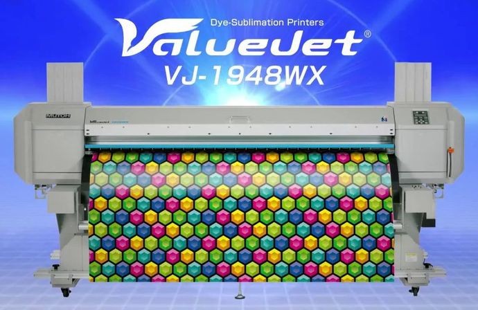 На Heimtextil дебютировал сублимационный принтер Mutoh ValueJet 1948WX 