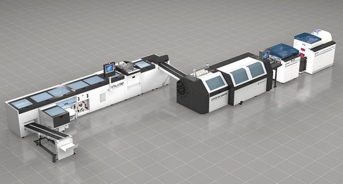 Meccanotecnica на Hunkeler innovationdays 2017: изготовление сшитых книг с перенастройкой «на лету» 