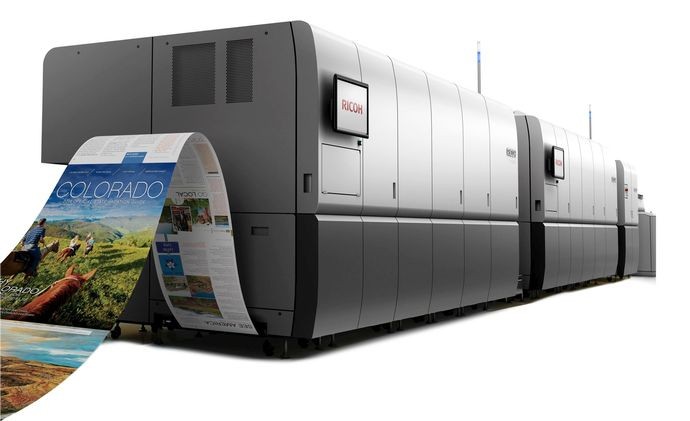 Ricoh расширяет линейку промышленных струйных ЦПМ