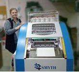 Ниткошвейная машина SMYTH в московской типографии «Вишнёвый пирог»