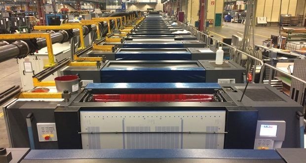 18-красочная офсетная машина Heidelberg будет запущена в Великобритании