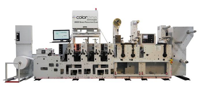 Colordyne Technologies предлагает модернизацию узкорулонных флексомашин в струйные ЦПМ на УФ-чернилах