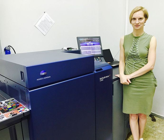 Печатный парк типографии НИУ ВШЭ пополнился машиной Konica Minolta топ-класса