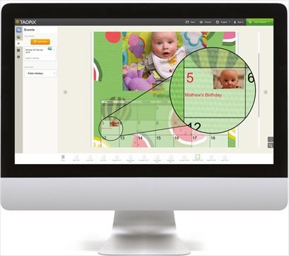 Taopix выпустила программы для создания онлайн-календаря и 3D-визуализации