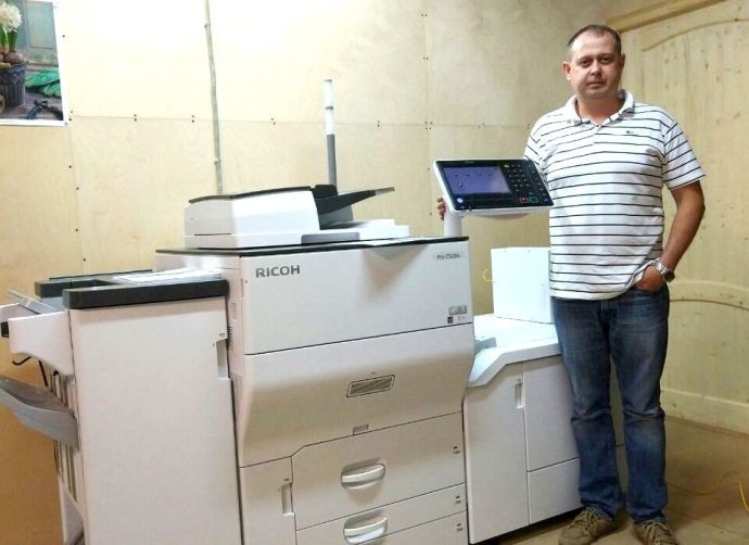 ЦПМ Ricoh Pro C5200s установлена в Москве