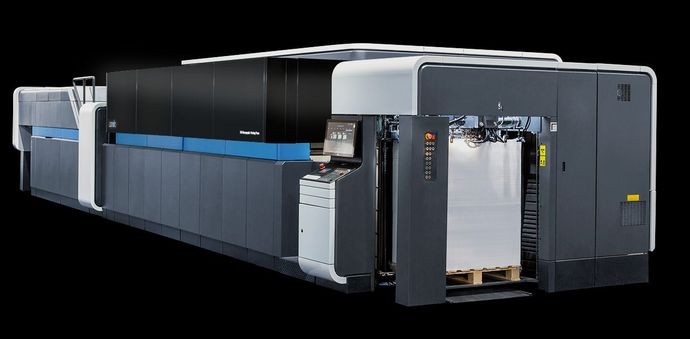 Первую нанографическую ЦПМ Landa S10, проходящую бета-тестирование в типографии Graphica Bezalel, показали полиграфистам 