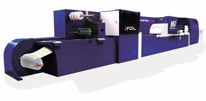 На Labelexpo Europe 2017 состоится премьера рулонной ЦПМ MGI для печати и отделки этикетки и картонной упаковки