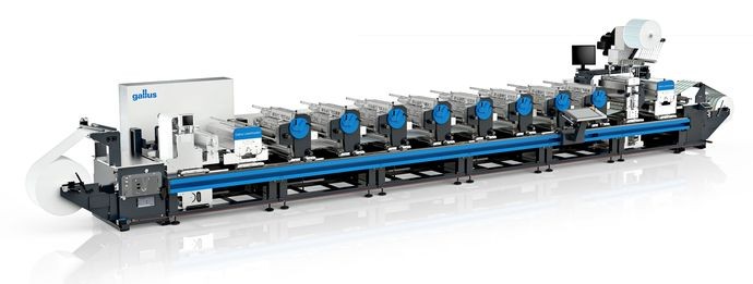 Gallus продемонстрировала на Labelexpo Europe 2017 ЦПМ Labelmaster Advanced с функцией multiweb