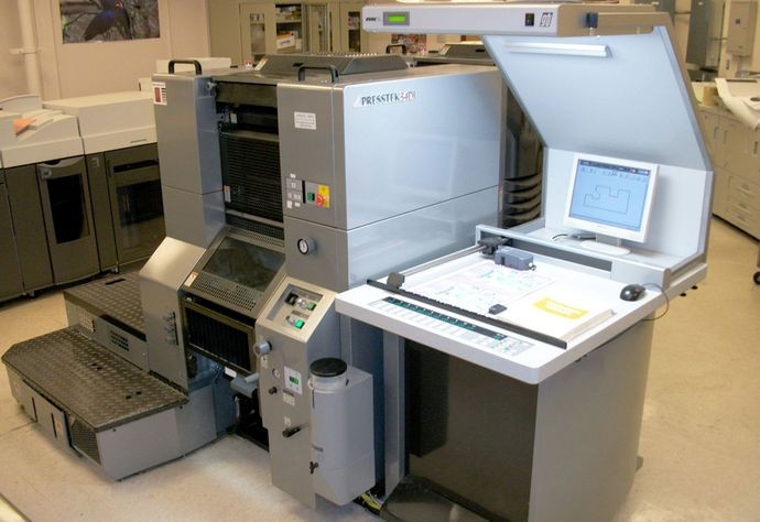 Presstek демонстрирует на IPEX 2017 офсетную машину 34DI с технологией LED UV