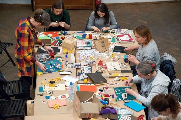 «Режь да клей» и «Формула бумаги» отметили Ночь искусств