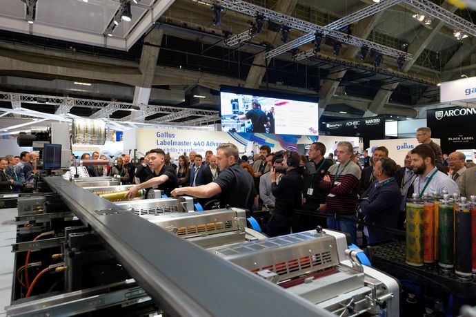 Успех Gallus на выставке Labelexpo Europe 2017