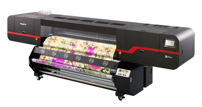 Корейская d.gen показывает на выставке KoSign 2017 принтеры с головками Xaar 1201