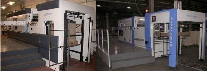 «Электрограф» установила два высекальных пресса китайского производства