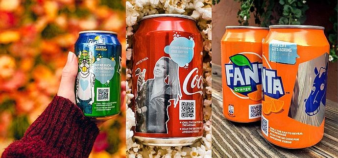 Coca-Cola впервые в мире применила термохромные краски Crown