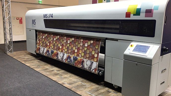 «Текстиль и технологии» демонстрируют на «Инлегмаш 2018» текстильный принтер MS JP4 3200