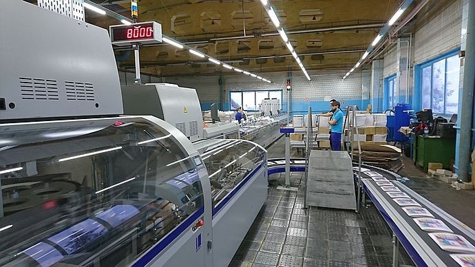 На ИПП «Кострома» установлена линия КБС Kolbus с первой в России машиной КБС следующего поколения 